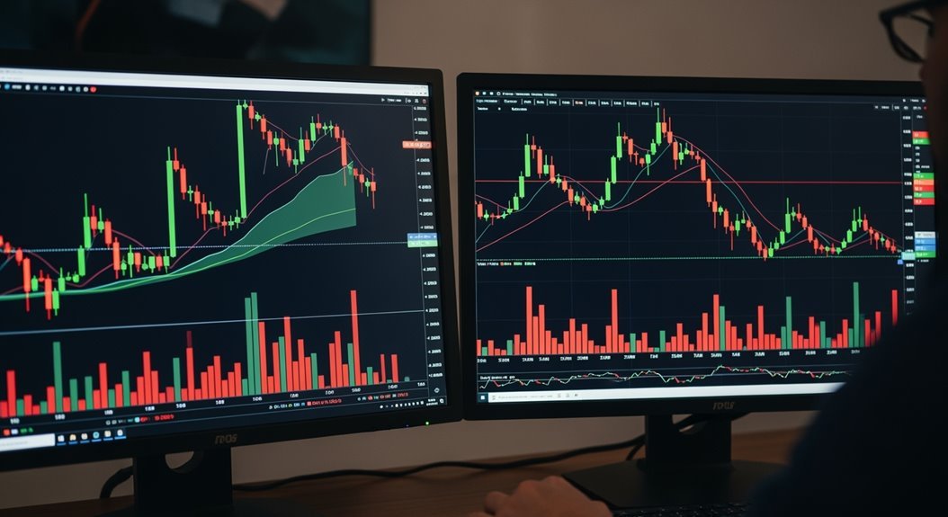 volume divergence and trends